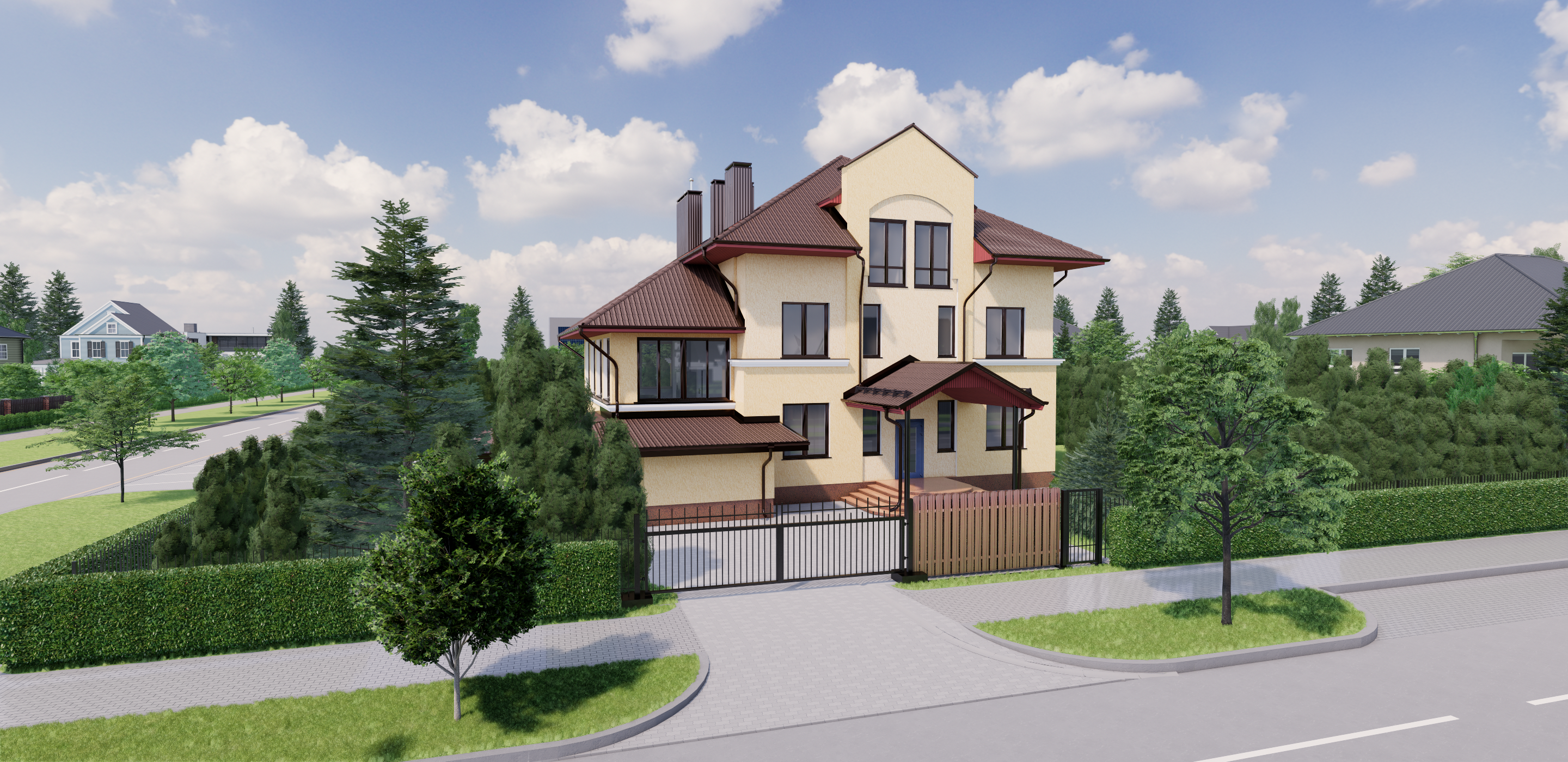 Drozdy Estate — exterior view